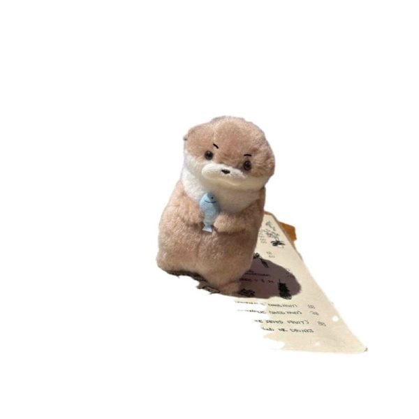 Cute Little Otter Stuffed Fish Doll - Image 2